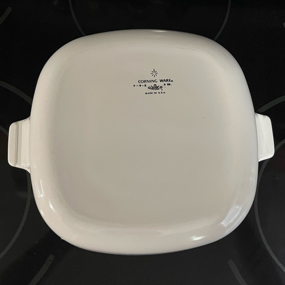 Corning Ware Blue Cornflower P-9-B 9 Inch Casserole Dish With Lid - Picture 6 of 15